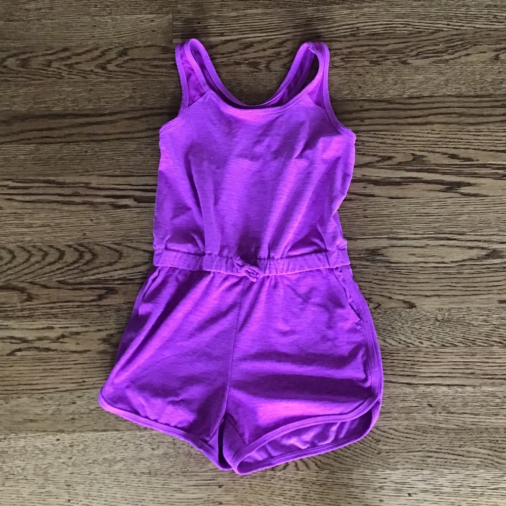 Girl’s Purple Romper